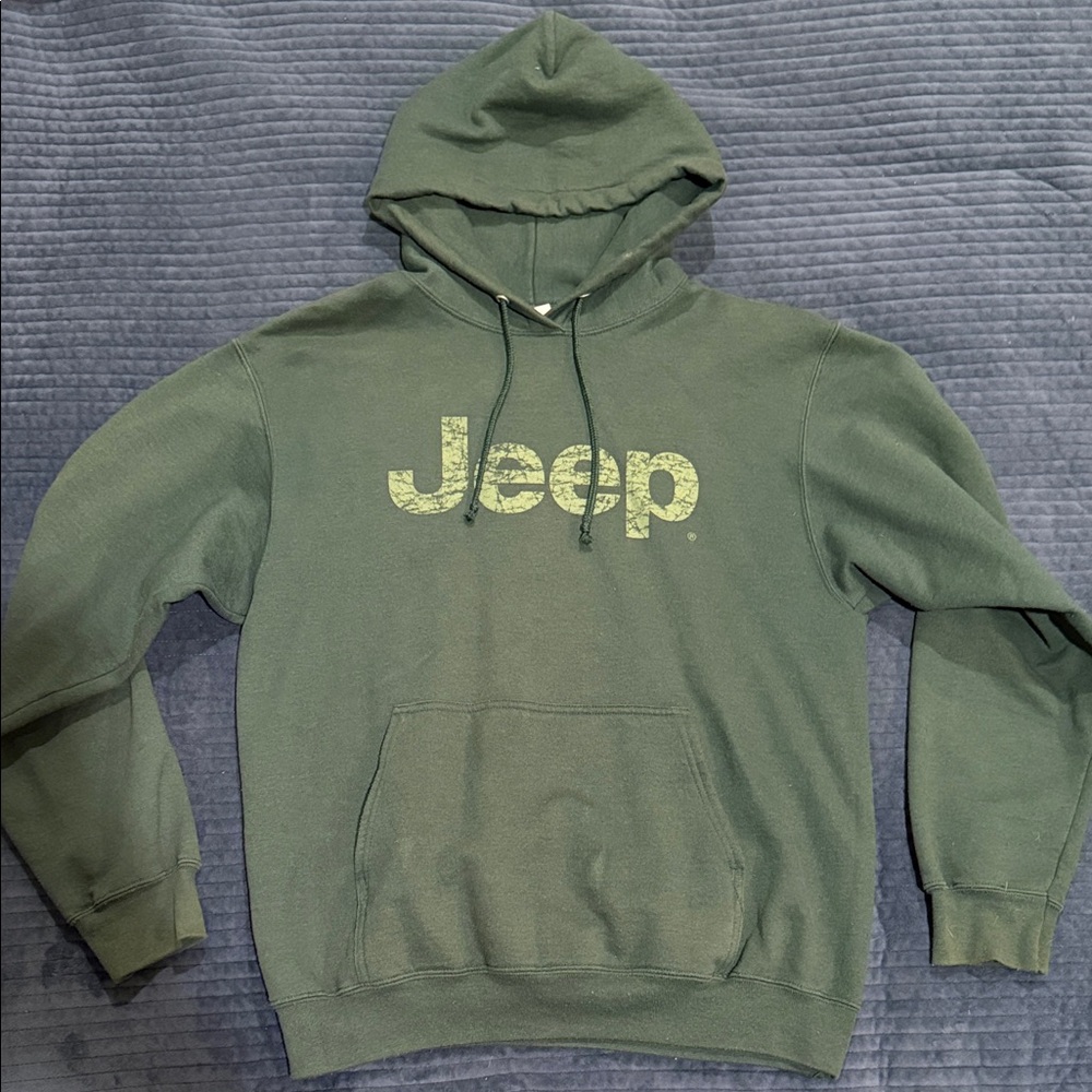 Jeep Green Men's Hoodie